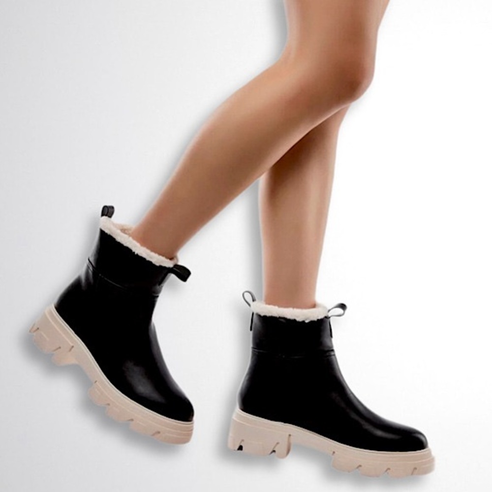 Dolls Kill Public Desire Chili Platform Ankle Boots Sz. 8 NWT - Picture 3 of 9